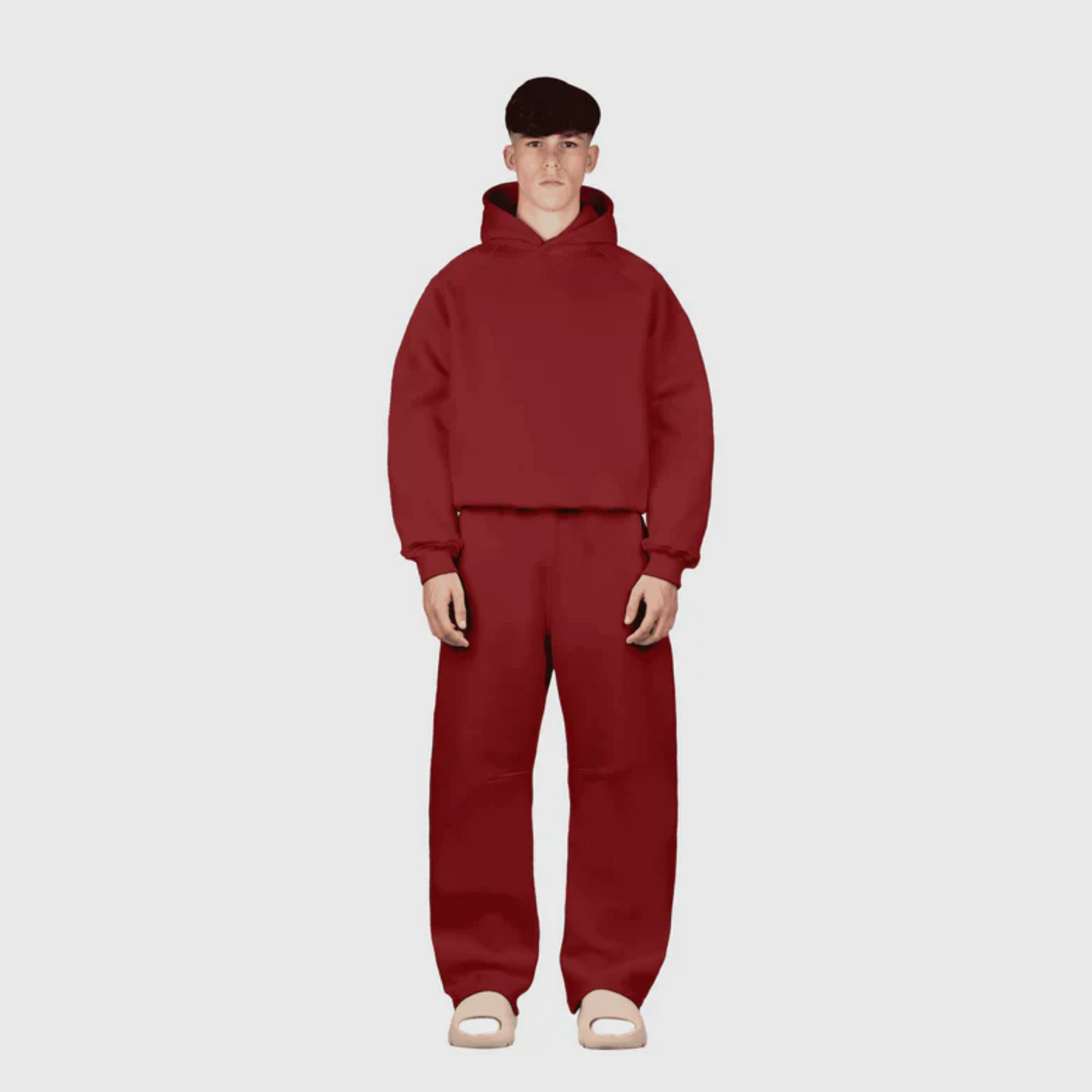 Baggy Tracksuit - Rouge